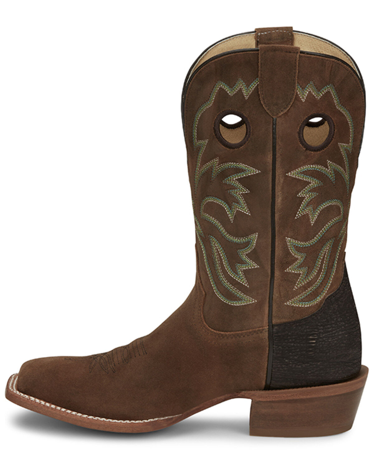 Tony Lama Men's Arena Hudson Clay Western Boots - Broad Square Toe