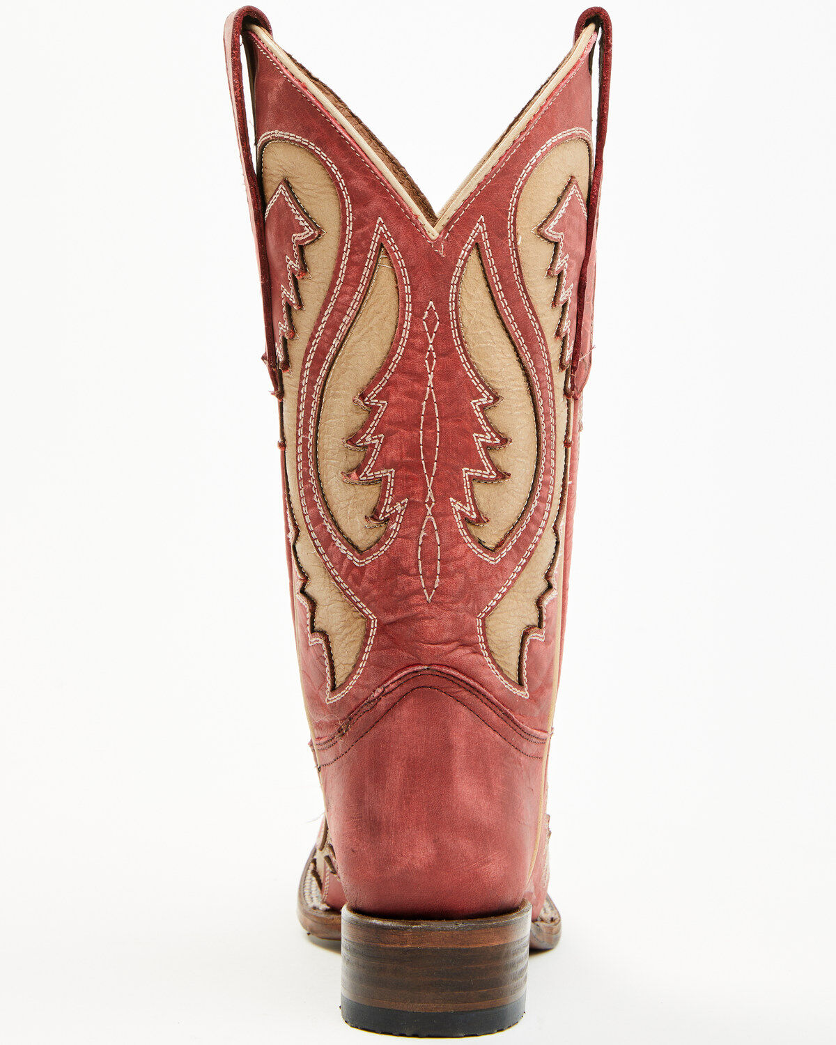 Circle G Women's Inlay Western Boots - Square Toe