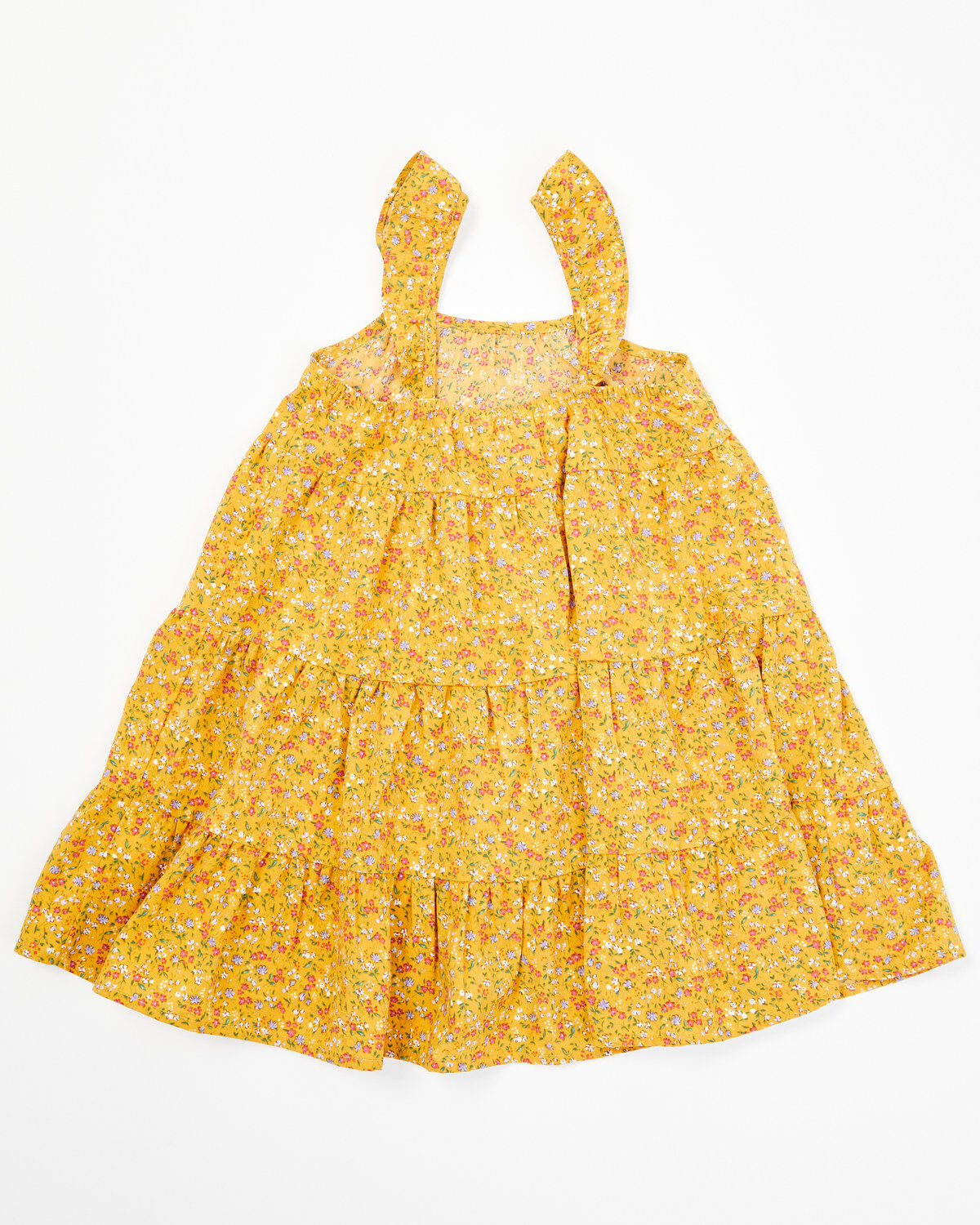 Yura Toddler Girls' Floral Print Sleeveless Dress