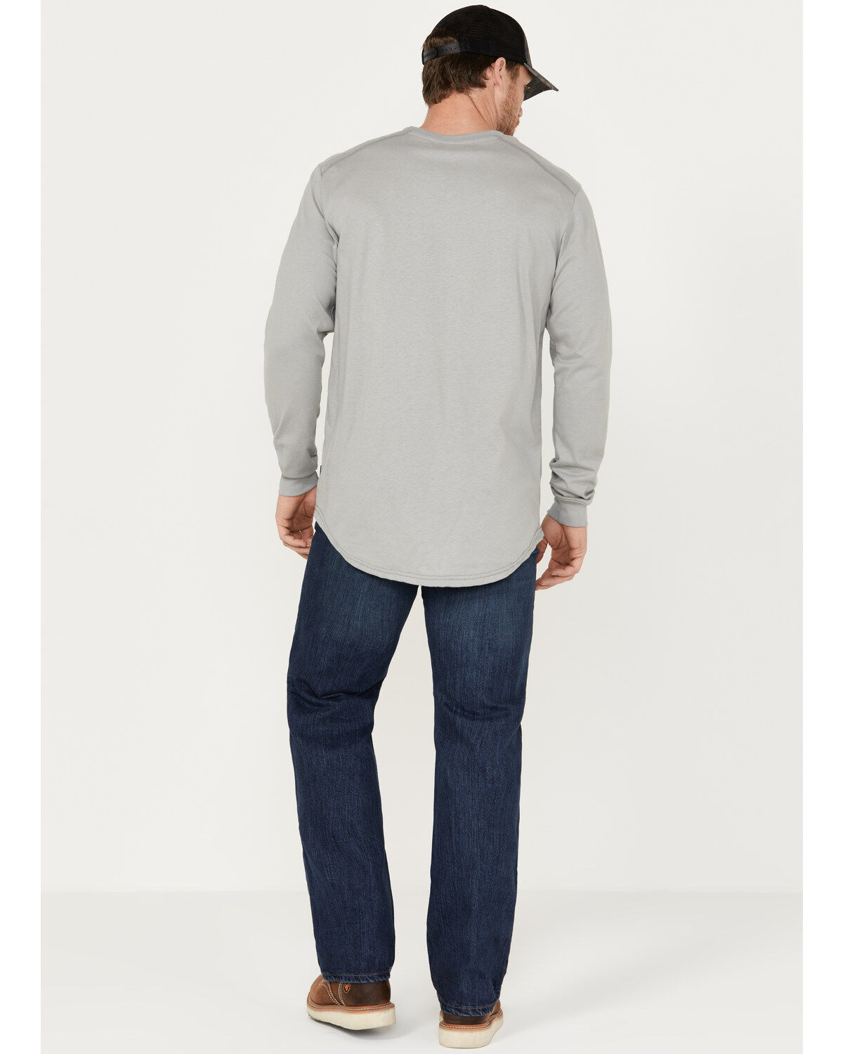 Hawx Men's FR Sheridan Dark Wash Straight Stretch Denim Jeans