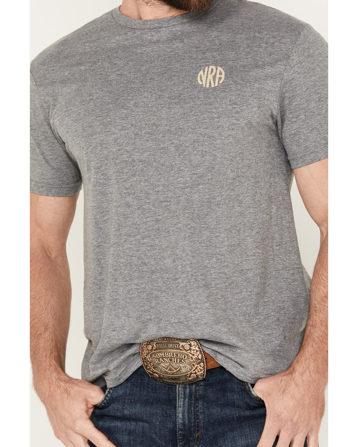 NRA Men's Faith Snake Short Sleeve Graphic T-Shirt