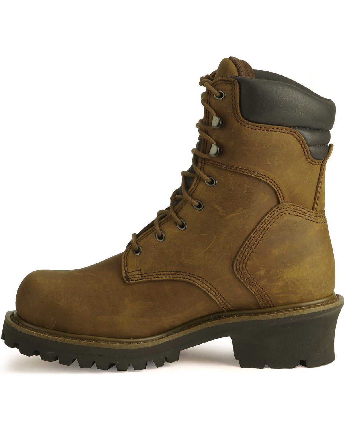 Chippewa Men's IQ Insulated 8" Lace-Up Logger Boots - Steel Toe