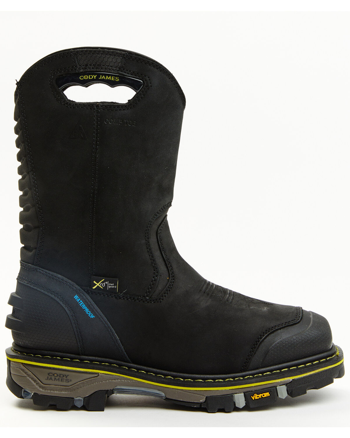 Cody James Men's Waterproof Met Guard Western Work Boots - Composite Toe