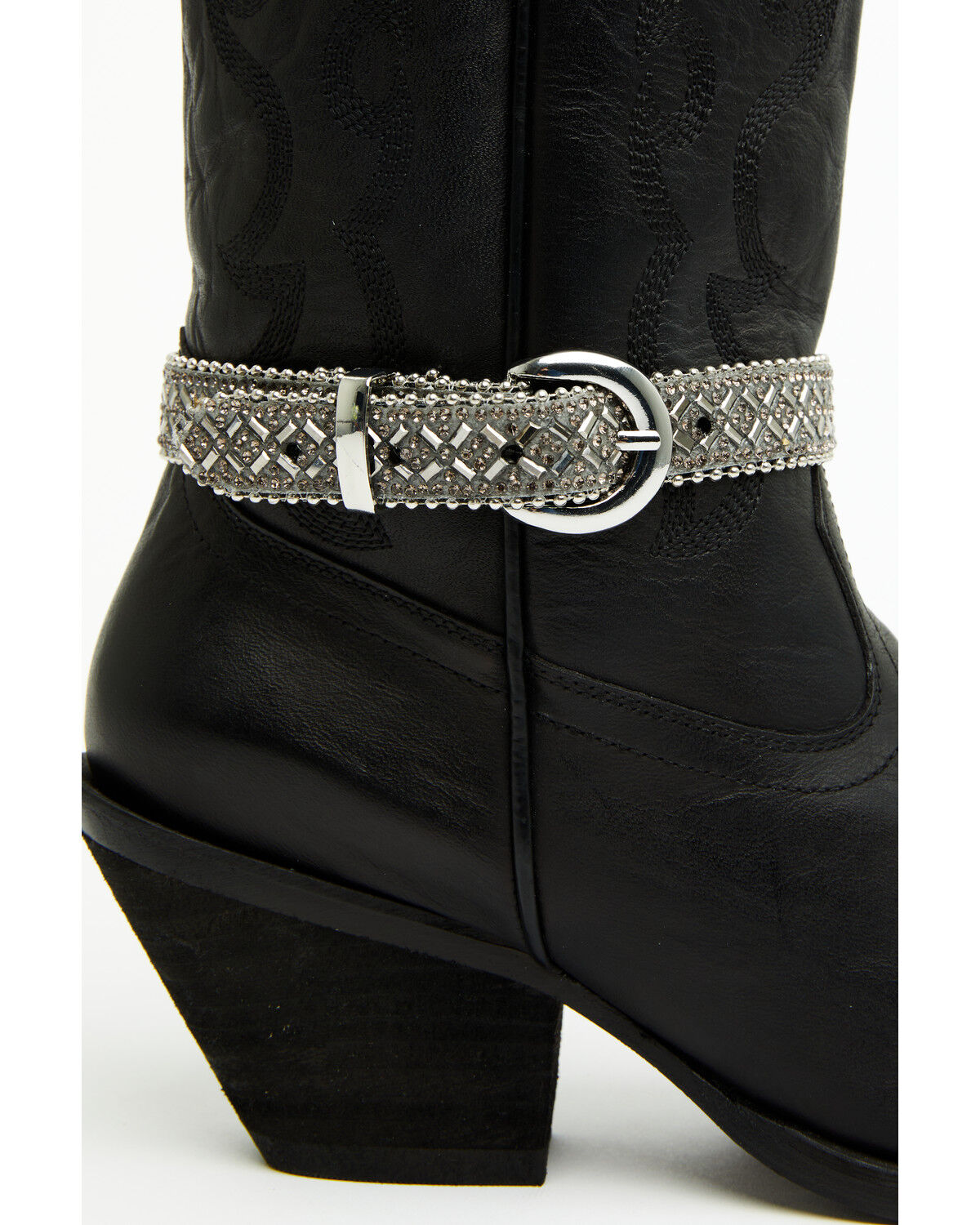 Shyanne Women's Rhinestone Boot Strap