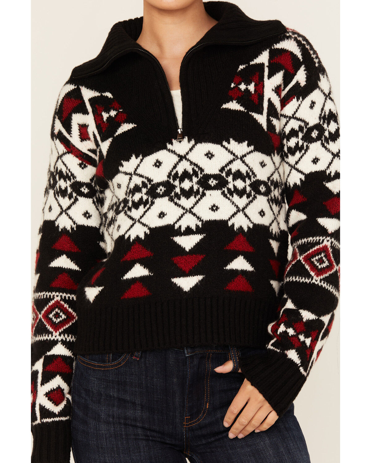 Idyllwind Women's Alpine Zip Front Sweater