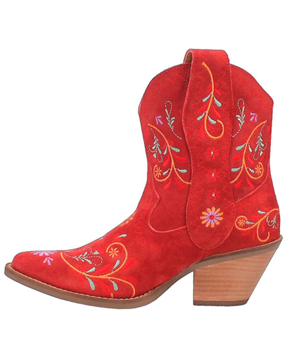 Dingo Women's Sugar Bug Suede Fashion Booties - Round Toe