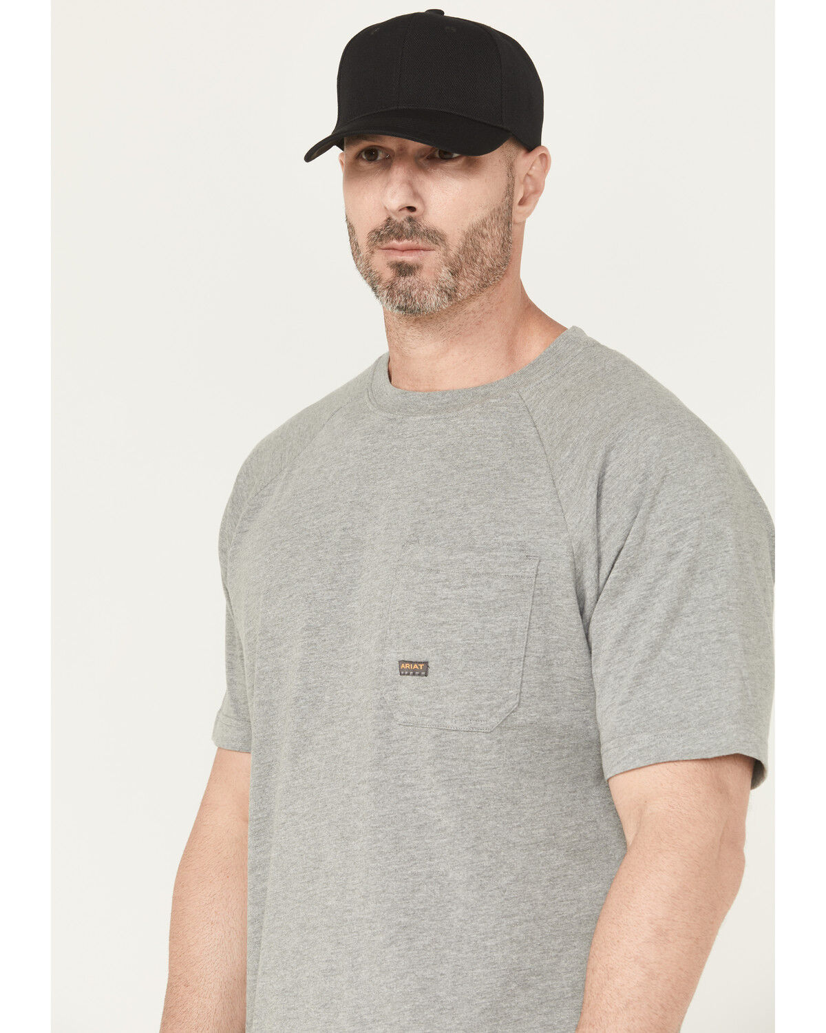 Ariat Men's Rebar Cotton Strong Workhog Short Sleeve Work T-Shirt