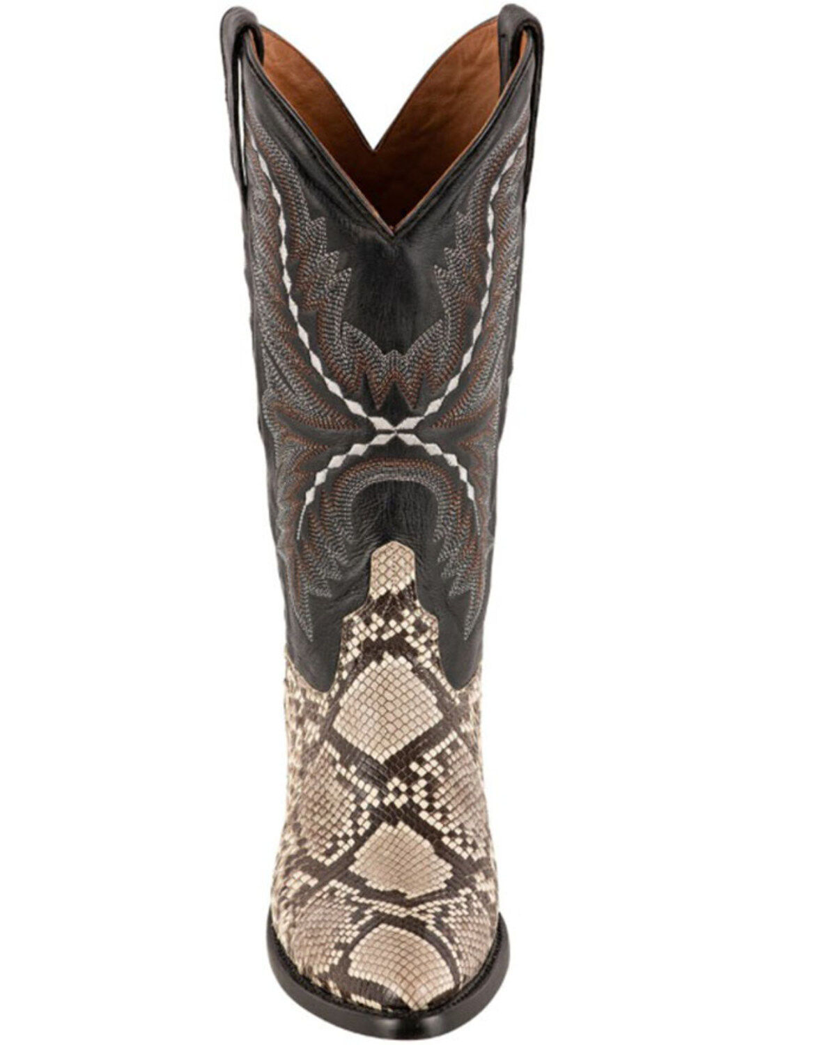 Lucchese Women's Stella Exotic Python Western Boots - Round Toe