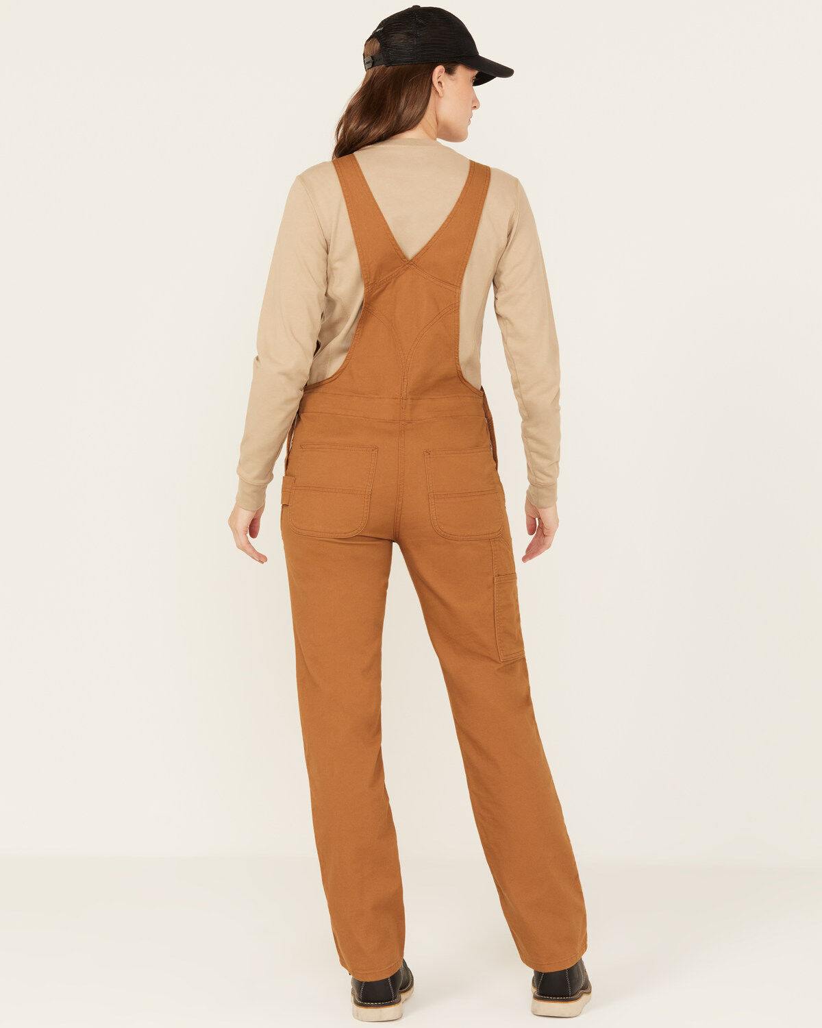 Carhartt Women's Loose Fit Canvas Bib Overalls