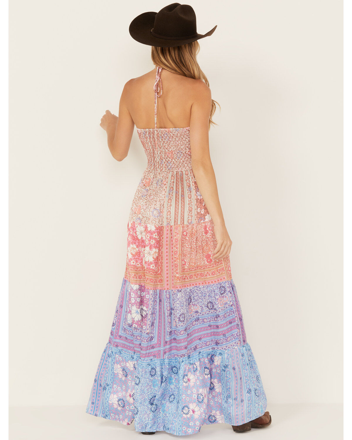 Jen's Pirate Booty Women's Fairytale Juliette Patchwork Maxi Dress