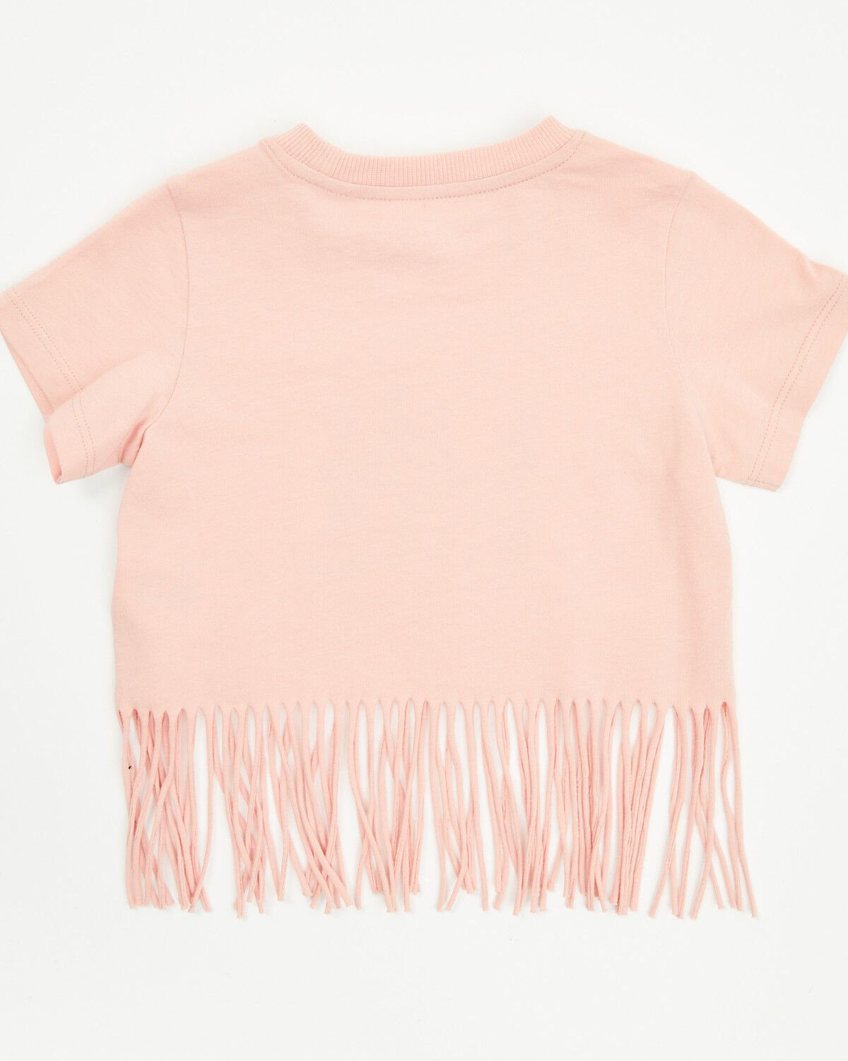 Shyanne Toddler Girls' Can't Be Tamed Short Sleeve Fringe Graphic Tee