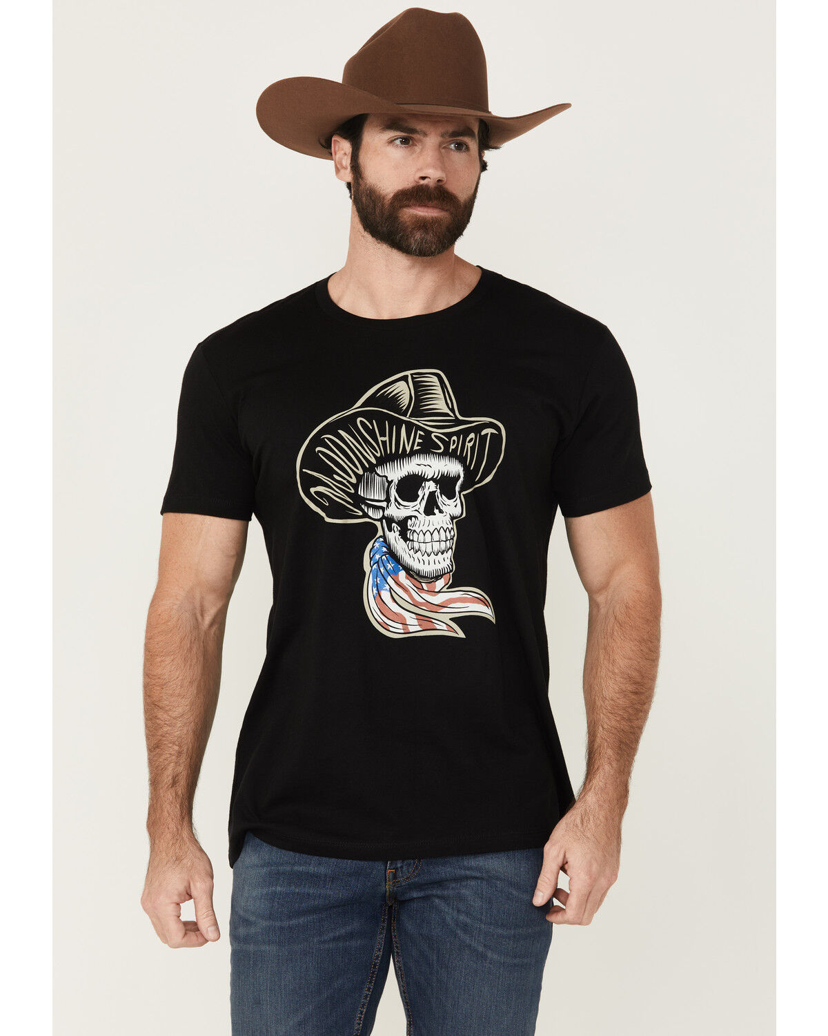 Moonshine Spirit Men's Old Friend Short Sleeve Graphic T-Shirt