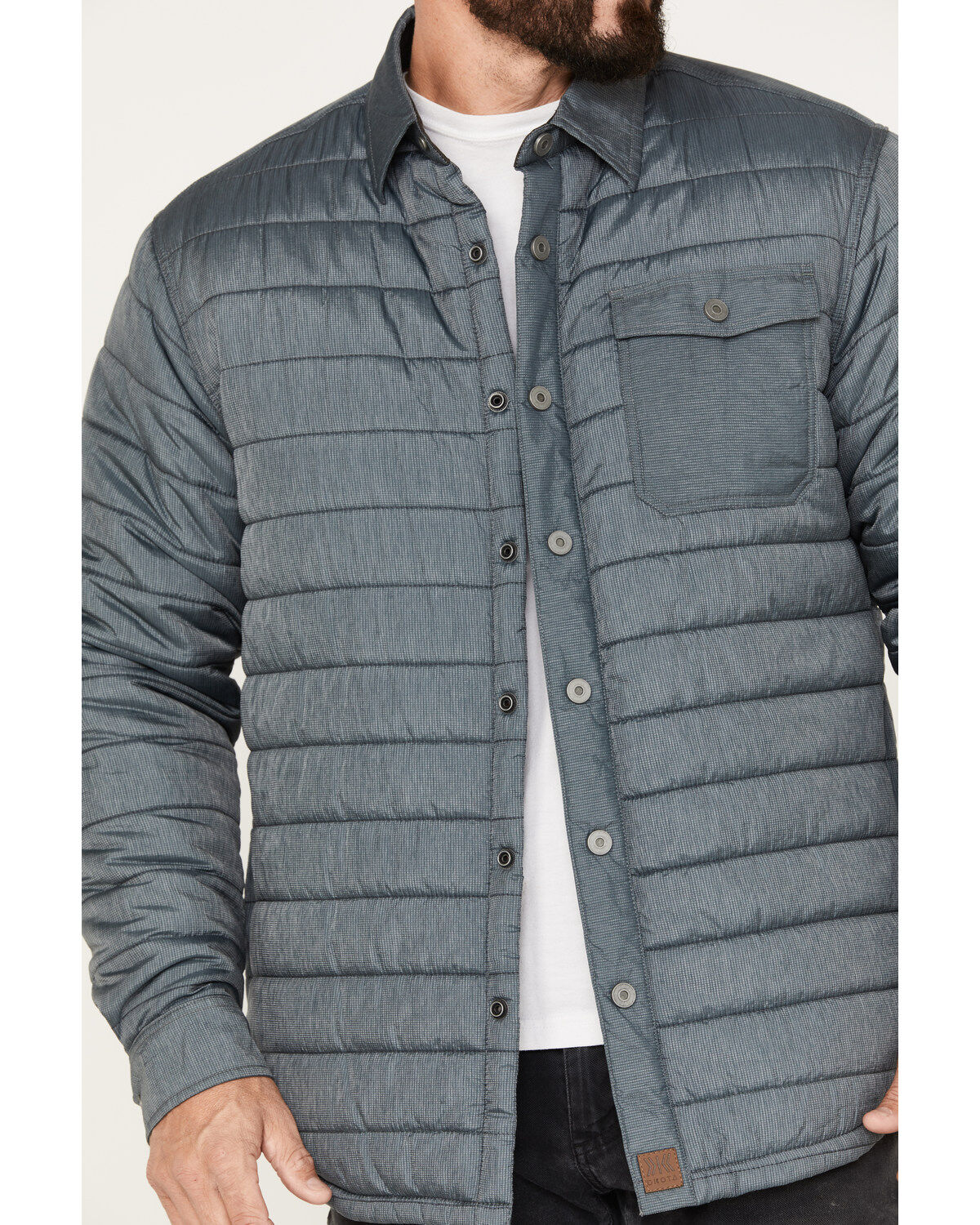 Dakota Grizzly Men's Lucas Quilted Lightweight Fleece Lined Jacket