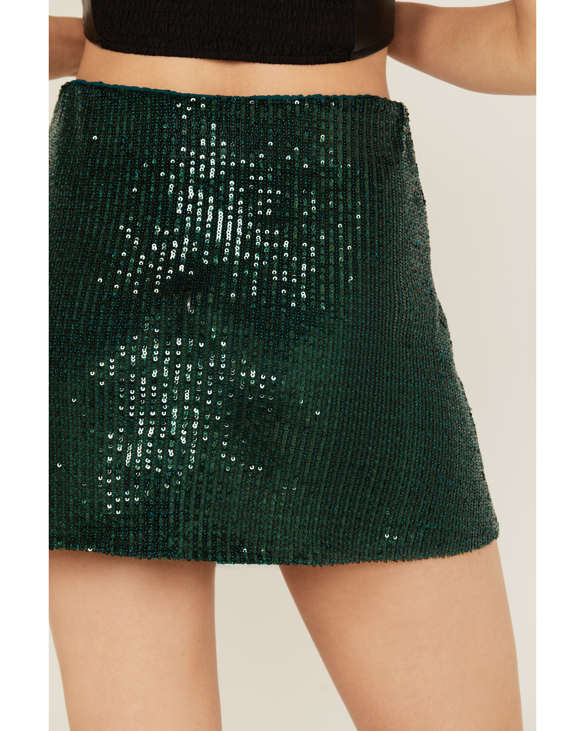 Show Me Your Mumu Women's All Night Sequins Skort