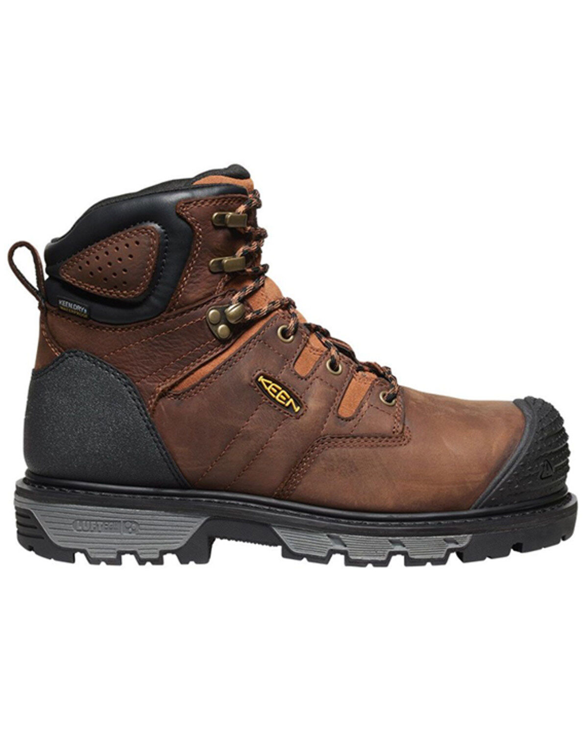 Keen Men's 6" Camden Waterproof Work Boots - Carbon Fiber Toe