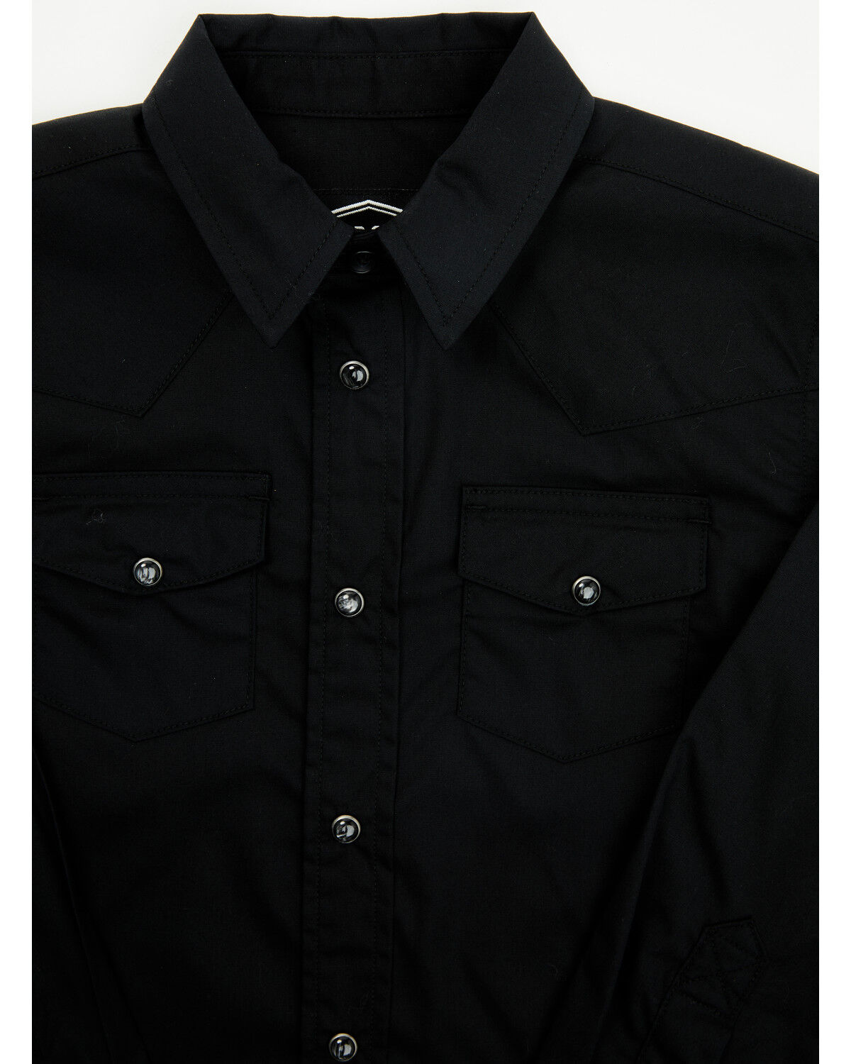 Gibson Toddler Boys' Solid Long Sleeve Snap Western Shirt