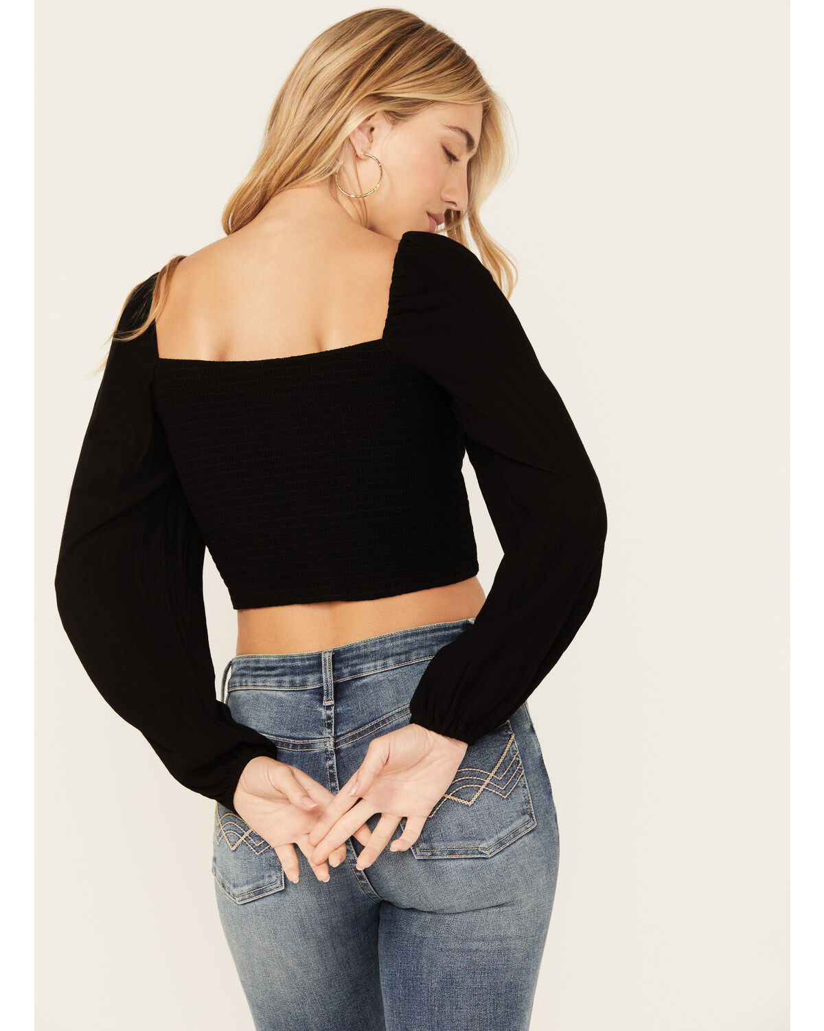 Idyllwind Women's Hazel Printed Smocked Blouse