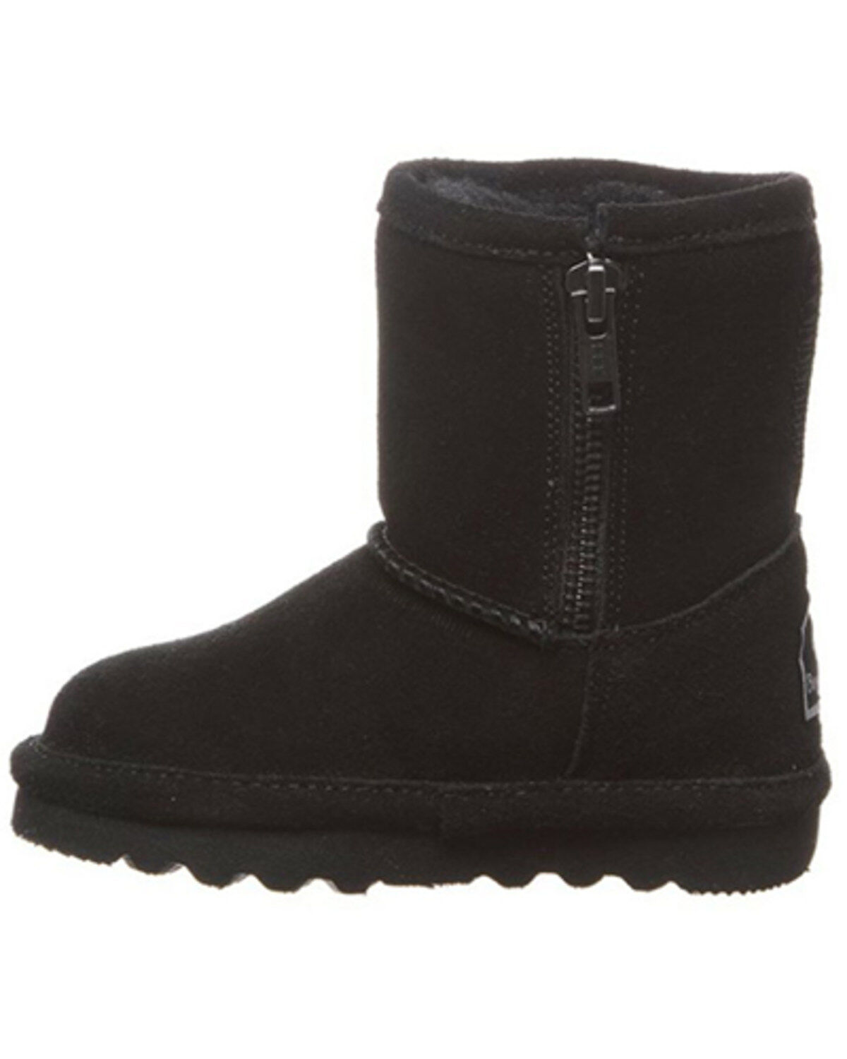 Bearpaw Toddler Boys' Elle Zipper Casual Boots - Round Toe