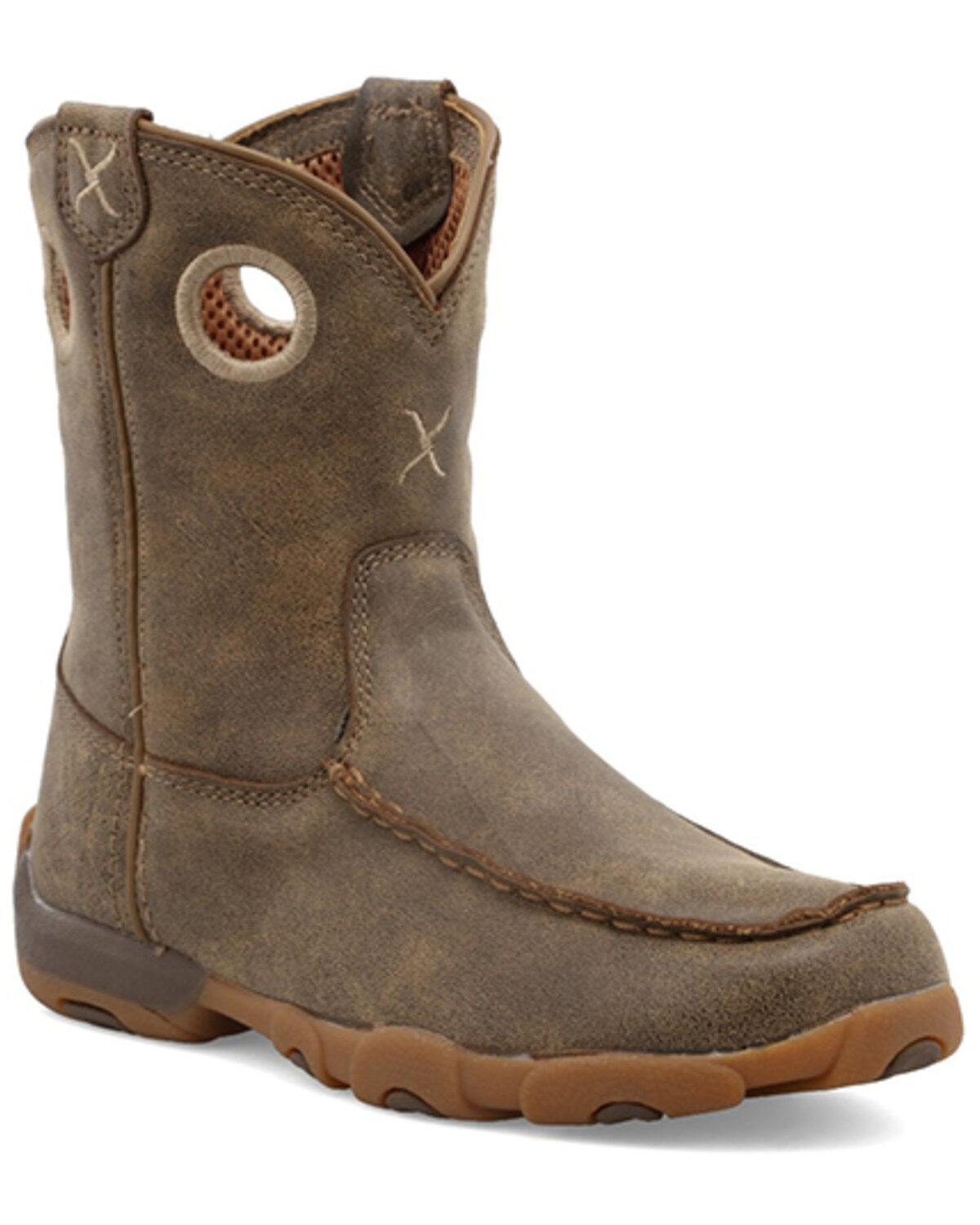 Twisted X Boys' Driving Moc Boots - Moc Toe