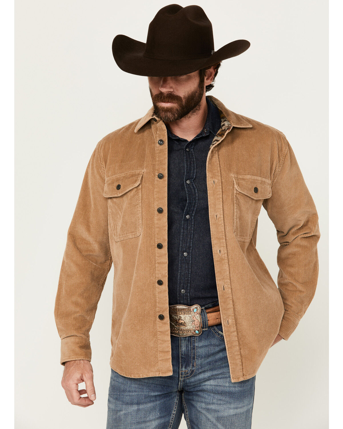 Pendleton Men's Belmont Corduroy Button-Down Shacket