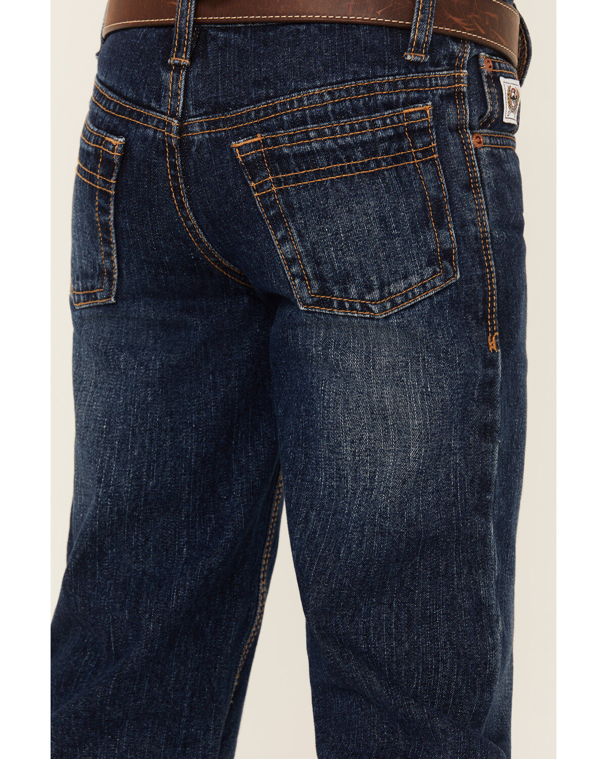 Cinch Boys' White Label Slim Straight Denim Jeans