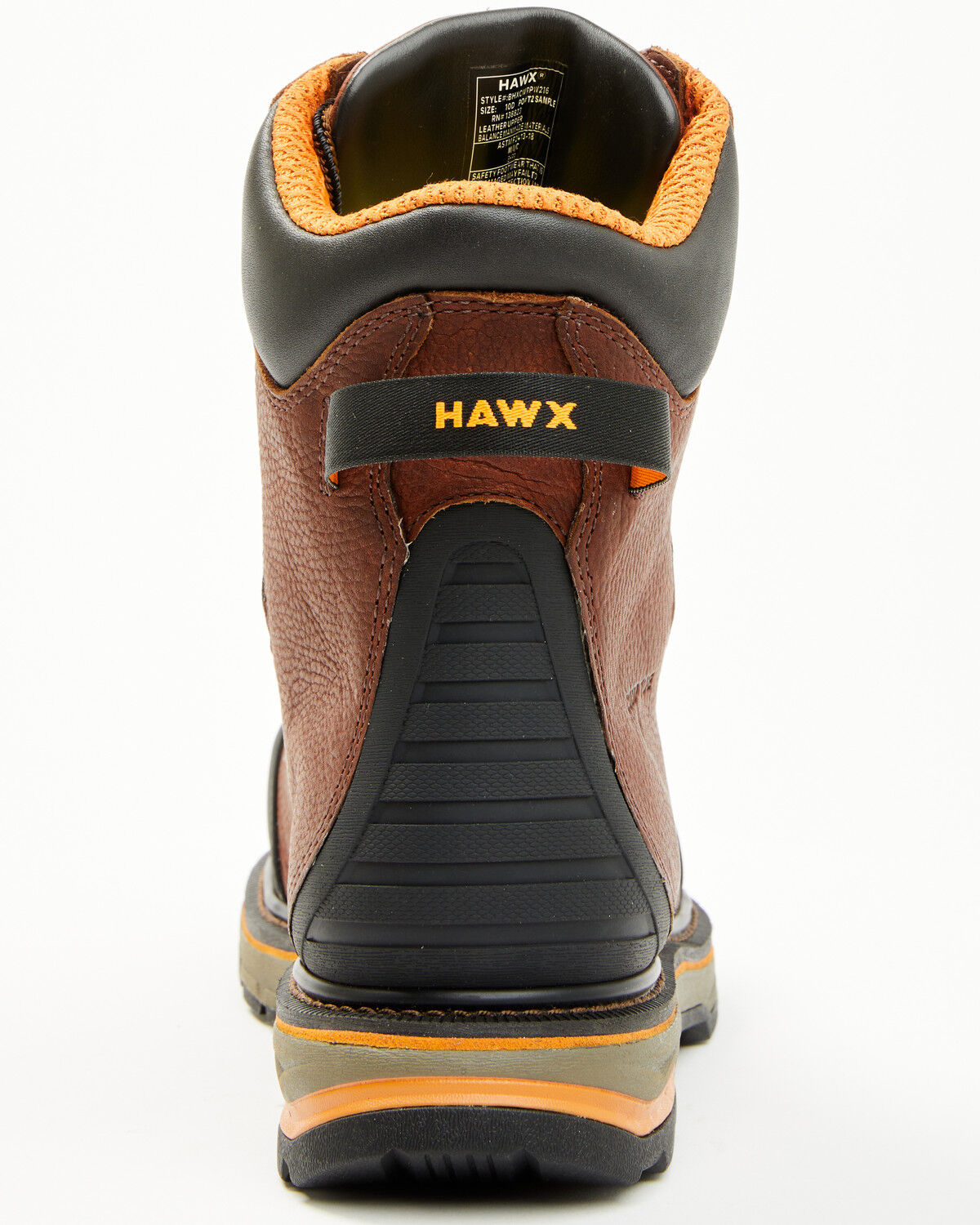 Hawx Men's 8" Enduro Heavy Industrial Lace-Up Waterproof Work Boots - Composite Toe