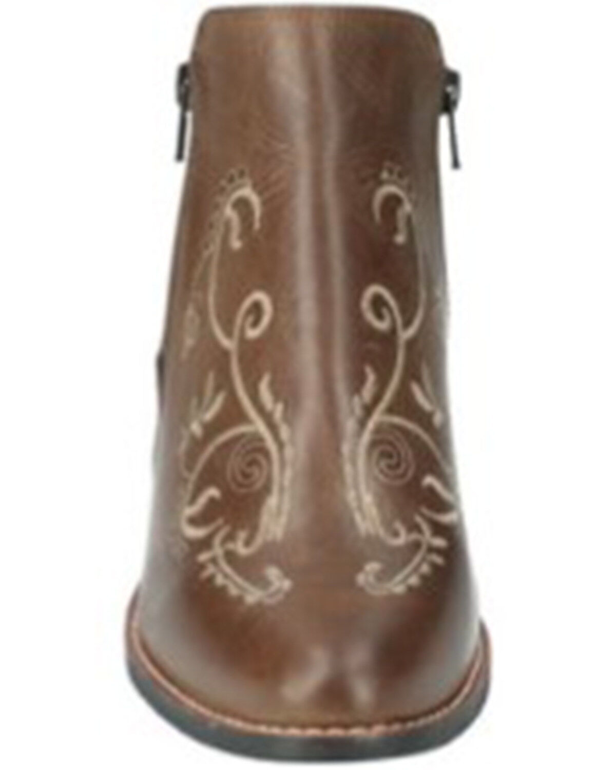 Smoky Mountain Women's Emily Distressed Western Booties - Round Toe