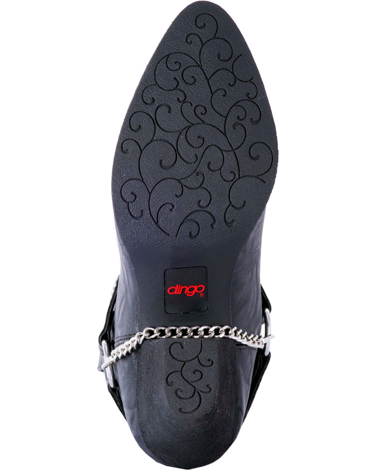 Dingo Women's Faux Concho Strap Slouch Booties - Round Toe