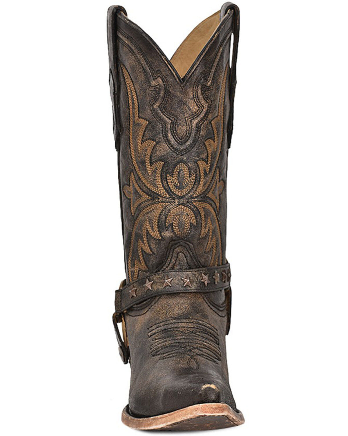 Corral Men's Embroidered and Harness Western Boots - Snip Toe