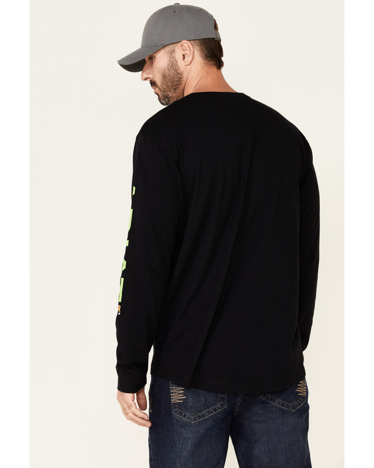 Ariat Men's Rebar Workman Logo Long Sleeve Work T-Shirt