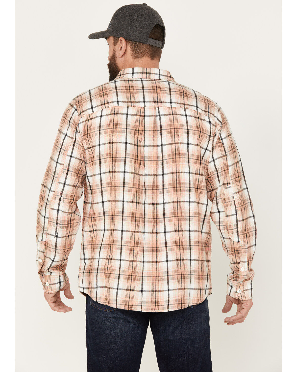 Brothers and Sons Men's Casual Plaid Long Sleeve Button-Down Western Shirt