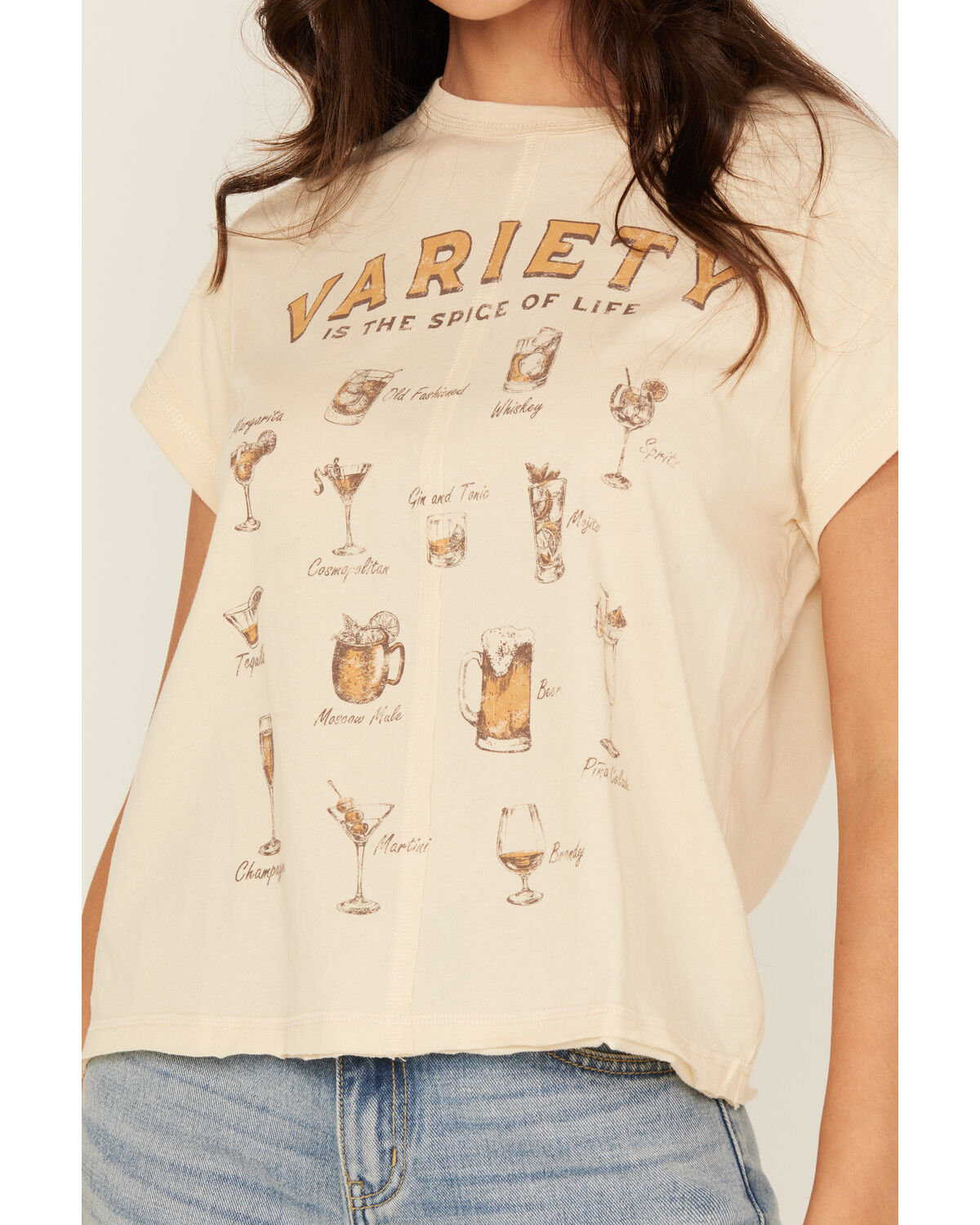 Cleo + Wolf Women's Spice of Life Short Sleeve Graphic Tee