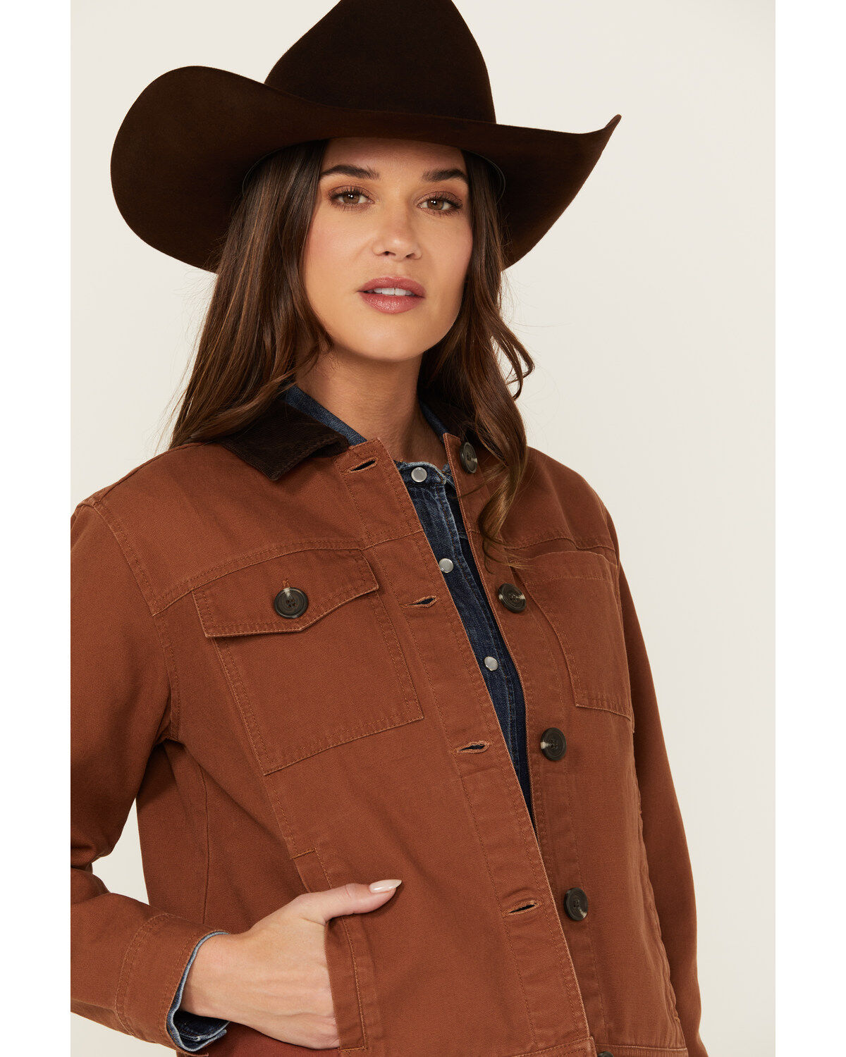 Shyanne Women's Underwood Canvas Barn Jacket