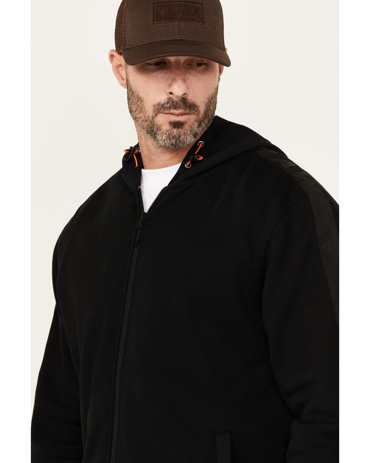 Hawx Men's Belmont Solid Hooded Jacket