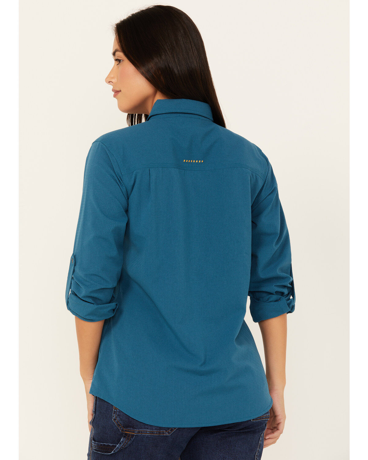 Ariat Women's Rebar Made Tough Long Sleeve Button-Down Work Shirt