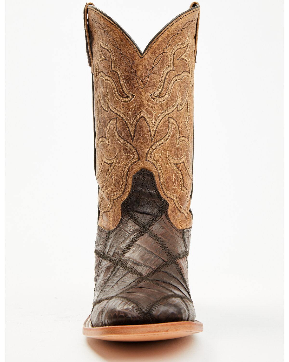 Cody James Men's Exotic Caiman Western Boots - Broad Square Toe