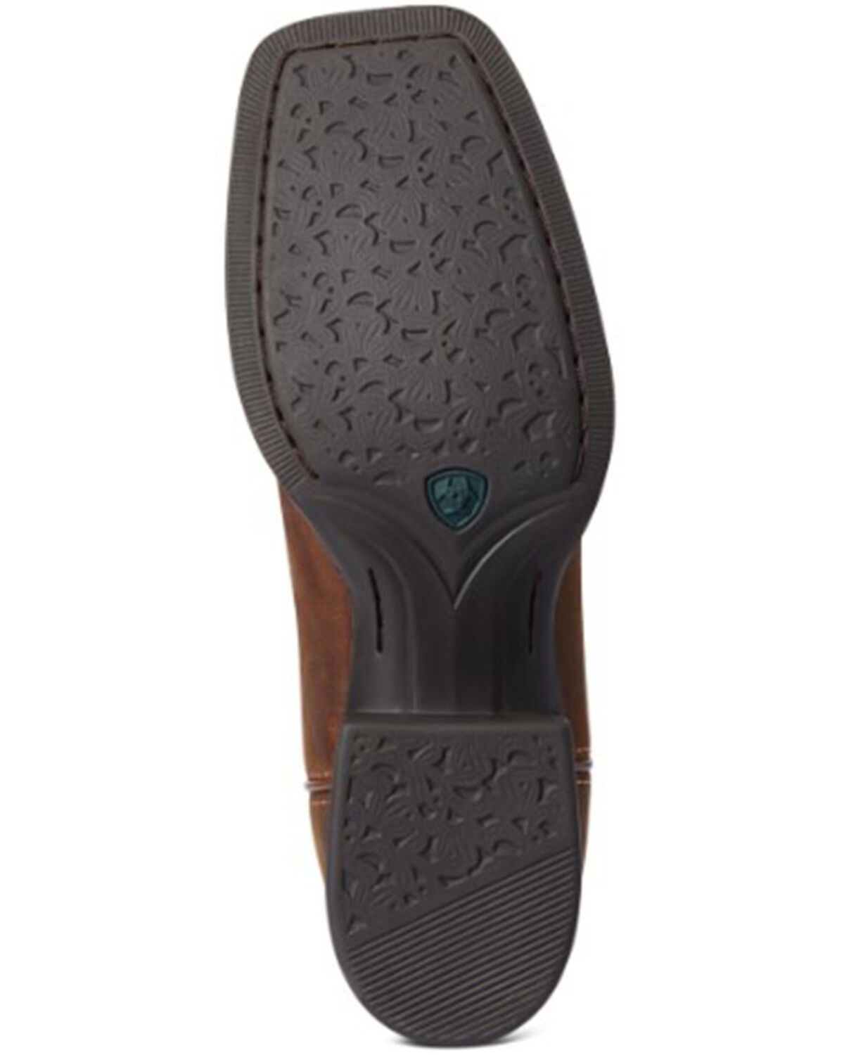 Ariat Women's Distressed Round Up Orgullo Mexicano Performance Western Boot - Broad Square Toe