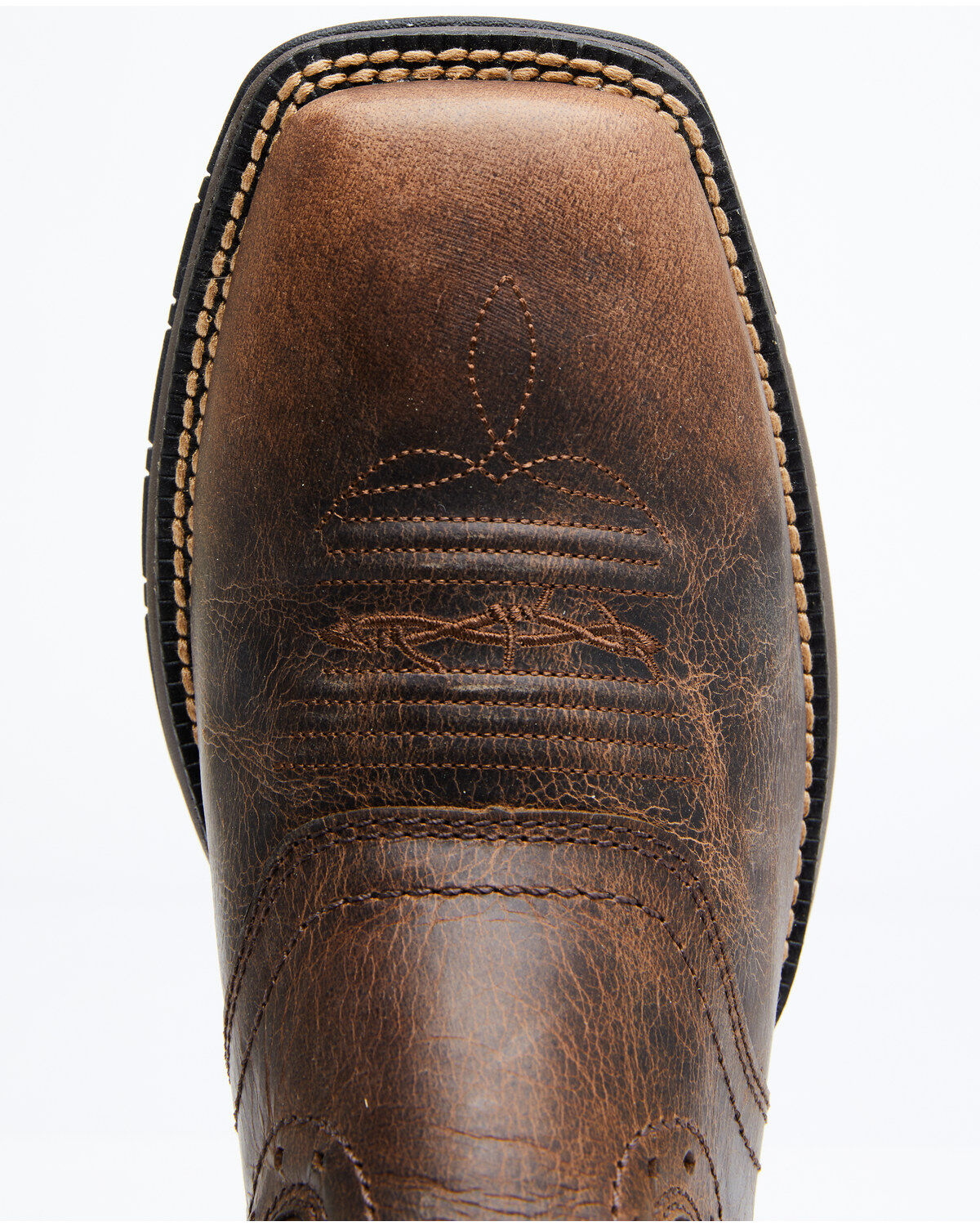 Cody James Men's Scratch Mexico Flag Lite Performance Western Boots - Broad Square Toe