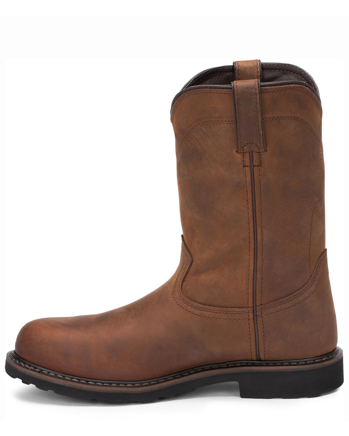 Justin Men's Wyoming Waterproof Western Work Boots - Steel Toe