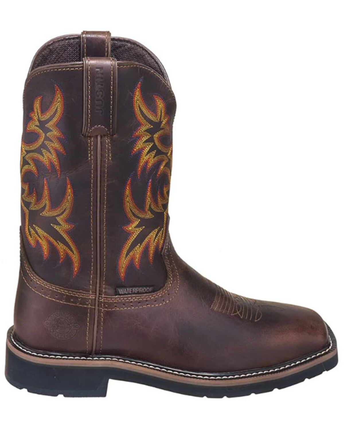 Justin Men's Driller Western Work Boots - Soft Toe