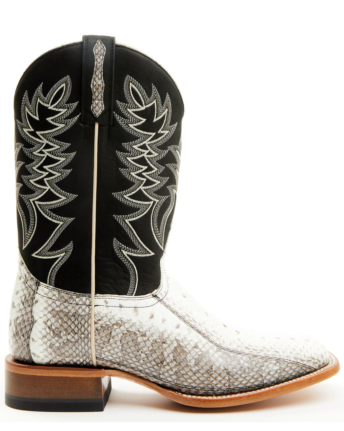 Cody James Men's Exotic Water Snake Back Cut Western Boots - Broad Square Toe
