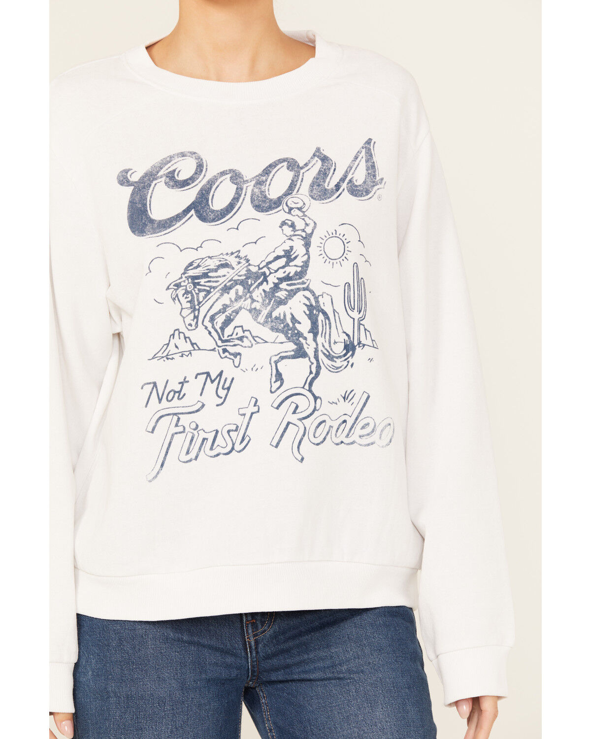 Coors Women's Rodeo Crewneck Sweatshirt