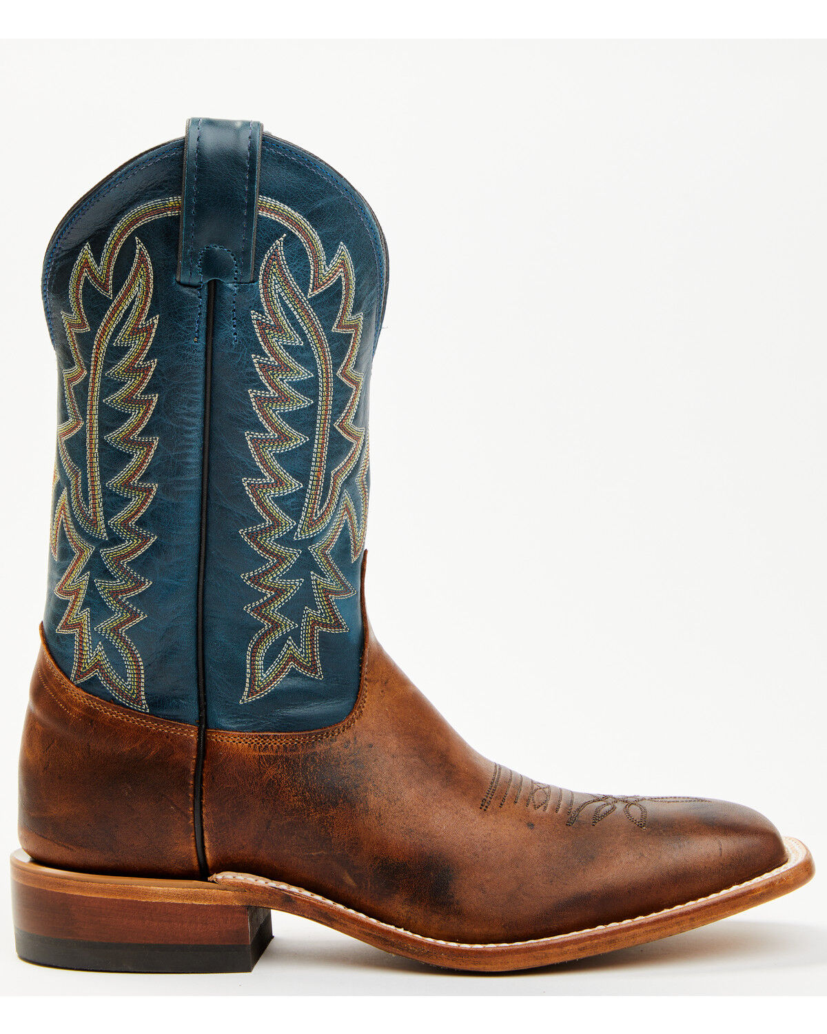 Justin Men's Poston Western Boots - Broad Square Toe