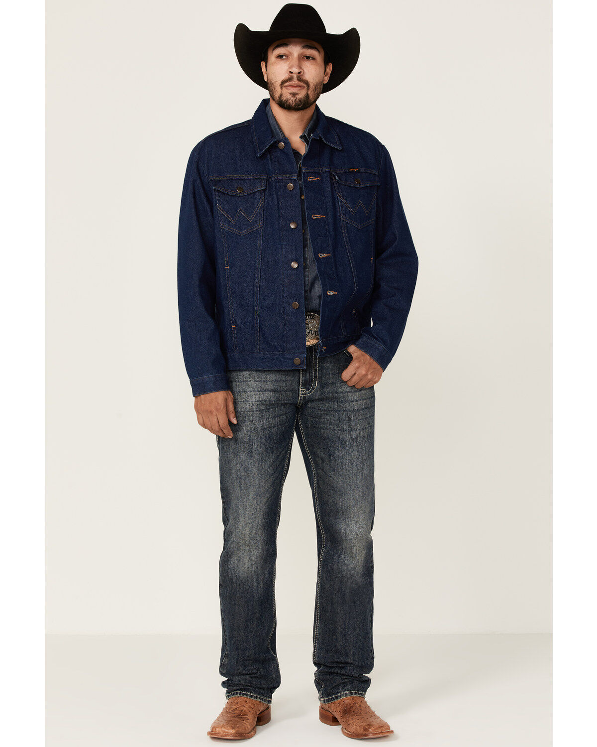 Wrangler Men's Western Denim Jacket