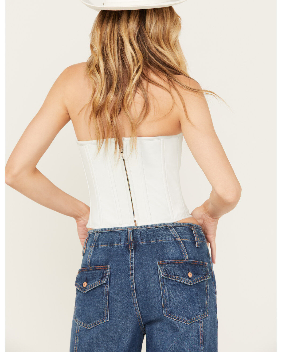 Boot Barn X Understated Leather Women's Louise Leather Bustier