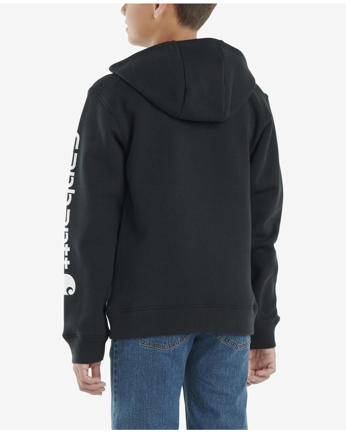 Carhartt Little Boys' Solid Logo Hooded Sweatshirt