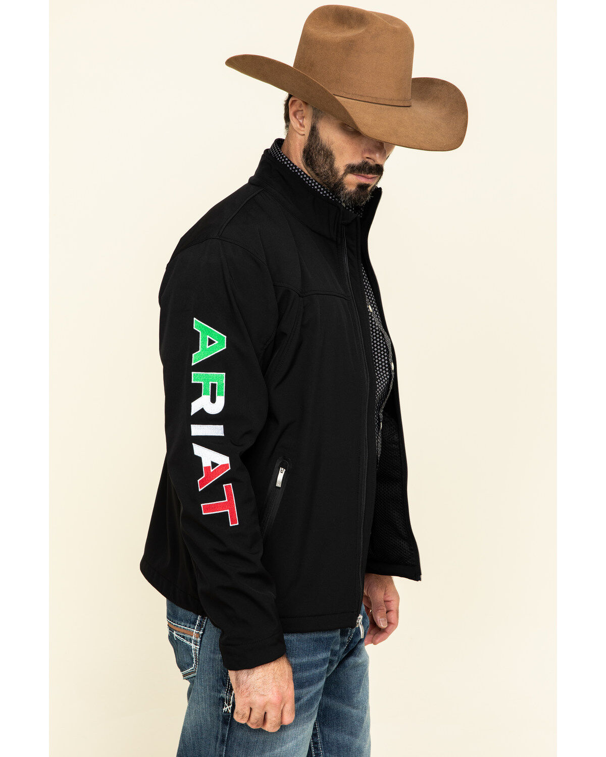 Ariat Men's Mexico Flag Team Softshell Jacket