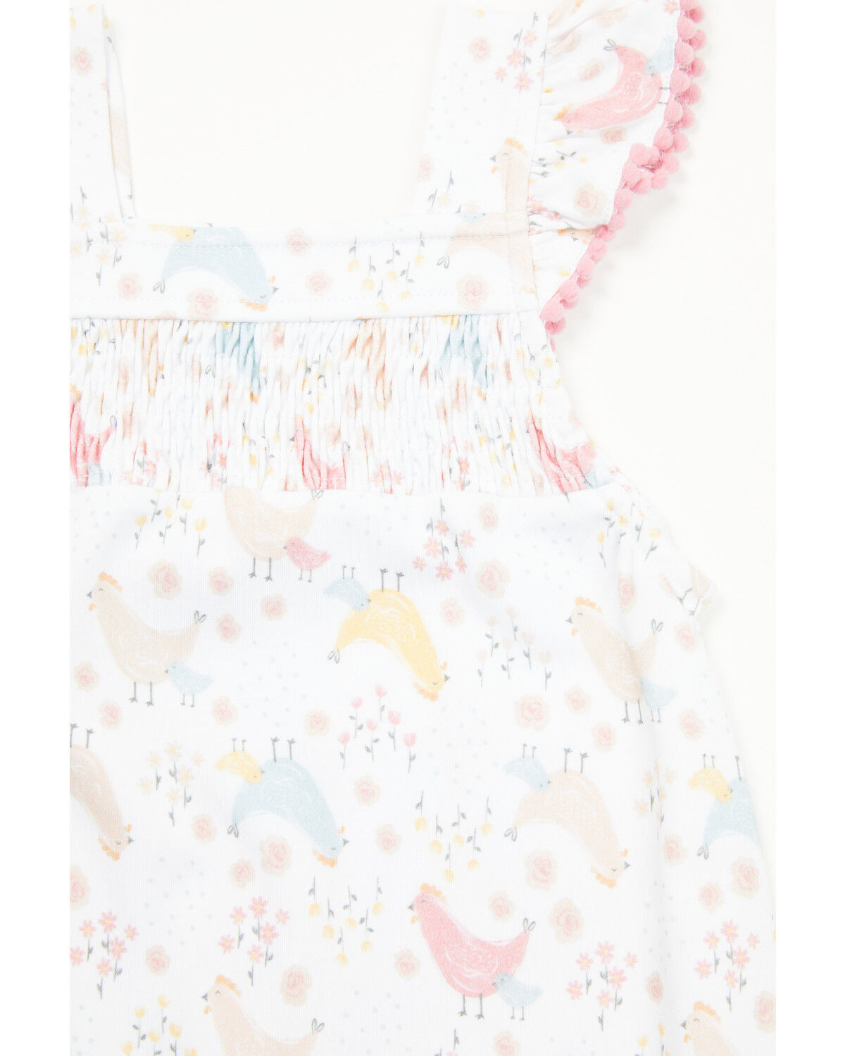 Rugged Bear Infant Girls' Chick Print Onesie