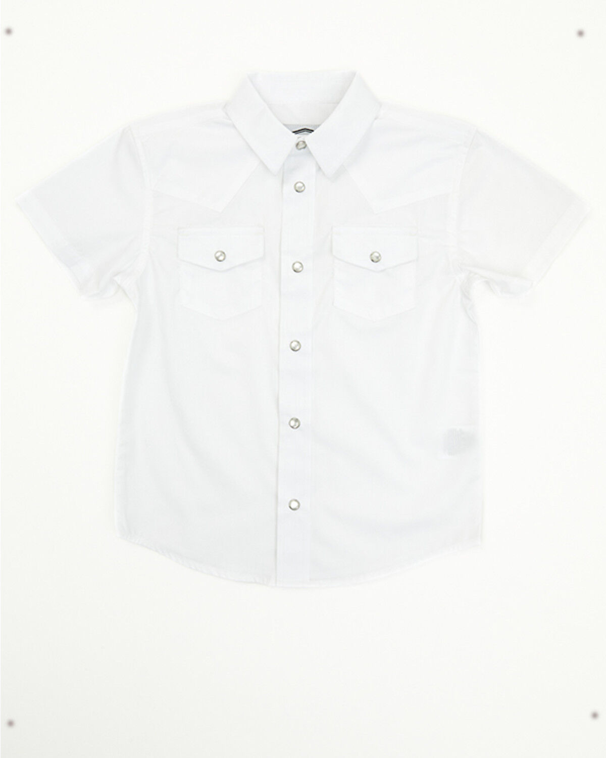Gibson Trading Co Toddler Boys' Solid Short Sleeve Pearl Snap Western Shirt
