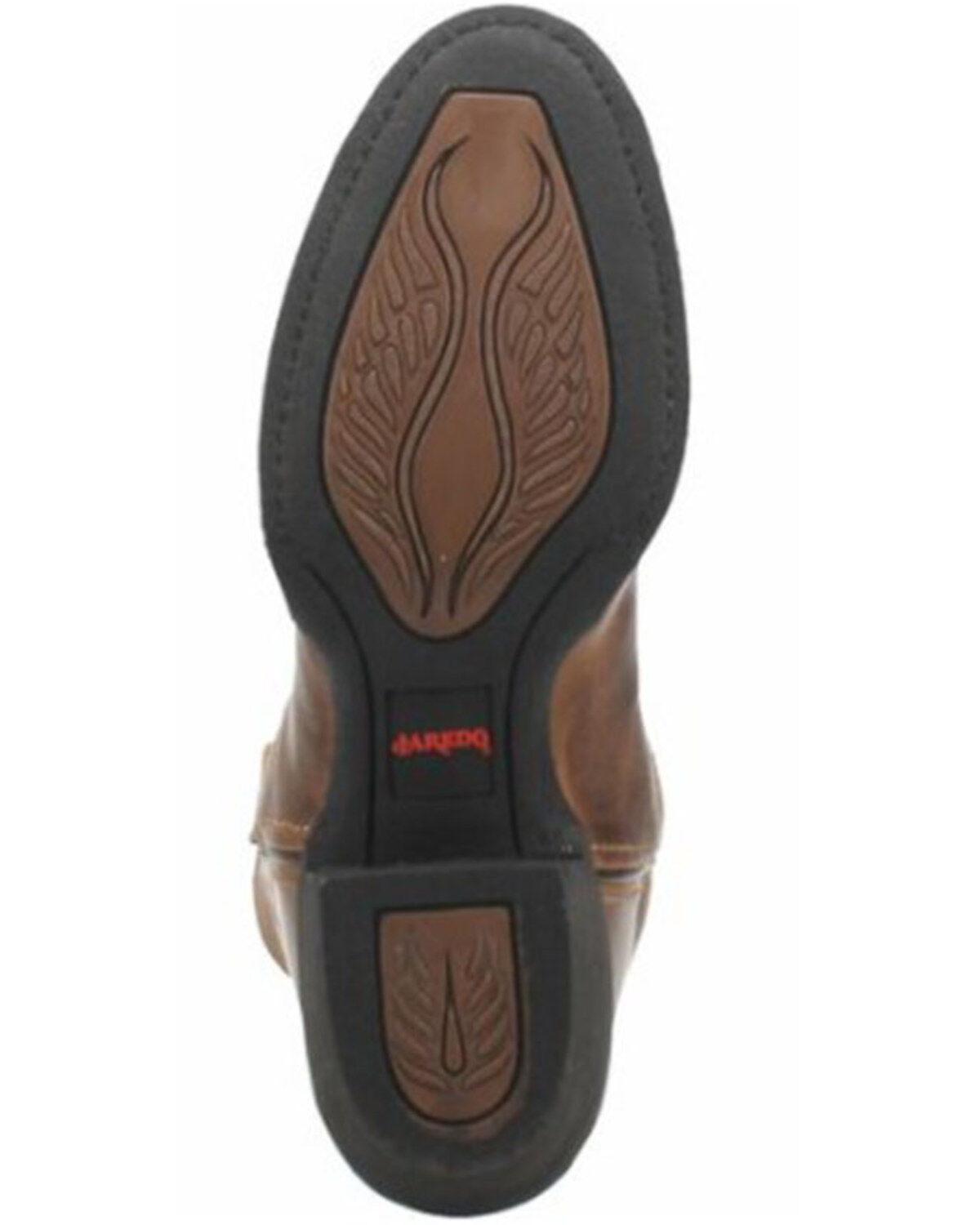 Laredo Women's Brown Shortie Western Booties - Round Toe